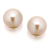 9ct Gold Japanese Akoya Cultured Pearl Stud Earrings - 7.5-8mm - G0481