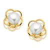 9ct Gold Freshwater Cultured Pearl Earrings - 3mm - G0560