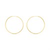 14ct Gold 30mm Hoop Earrings - G1310