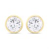 14ct Gold CZ Stud Earrings - G1317