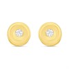 14ct Gold Diamond Set Stud  Earrings - G1345