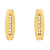 9ct Gold CZ Stud Earrings - G1530