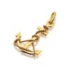 9ct Gold Hollow Anchor And Rope Charm - G3317