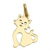 9ct Gold Cat Charm - G3333
