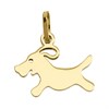 9ct Gold Dog Charm - G3334
