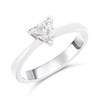 Platinum Diamond Solitaire Engagement Ring - 39pts - K/SI2 - H03202