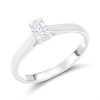 Platinum Diamond Solitaire Engagement Ring - 34pts - I/SI1 - H03338
