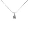 18ct White Gold Diamond Solitaire Necklace - 42pts - J/I1 - H04203