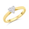 18ct Yellow Gold Diamond Solitaire Engagement Ring - 43pts - M/VS1 - H0430