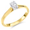 18ct Yellow Gold Diamond Solitaire Engagement Ring - 49pts - K/I2 - H04398