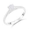 Platinum Diamond Solitaire Engagement Ring - 52pts - M/SI2 - H051178