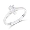 Platinum Diamond Solitaire Engagement Ring - 52pts - L/VVS1 - H051186