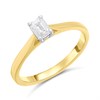 18ct Yellow Gold Diamond Solitaire Engagement Ring - 51pts - G/SI2 - H051260
