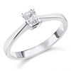 Platinum Diamond Solitaire Engagement Ring - 50pts - Certificated - H05245