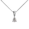 Platinum Diamond Solitaire Necklace - 55pts - G/SI2 - H05365