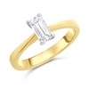 18ct Yellow Gold Diamond Solitaire Engagement Ring - 57pts - F/I1 - H05476