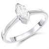 Platinum Diamond Solitaire Engagement Ring - 51pts - D/SI1 - H05513