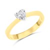 18ct Yellow Gold Diamond Solitaire Engagement Ring - 1/2ct - F/I1 - H05891