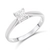 Platinum Diamond Solitaire Engagement Ring - 61pts - M/VS2 - H06351