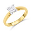 18ct Yellow Gold Diamond Solitaire Engagement Ring - 62pts - G/I2 - H06396