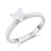 Platinum Diamond Solitaire Engagement Ring - 69pts - H/SI2 - H06458