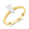 18ct Yellow Gold Diamond Solitaire Engagement Ring - 63pts - Certificated - H06476