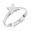 Platinum Diamond Solitaire Engagement Ring - 70pts - F/VS2 - H071010