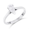 18ct White Gold Diamond Solitaire Engagement Ring - 72pts - F/I1 - H07470