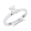 Platinum Diamond Solitaire Engagement Ring - 70pts - I/SI2 - H07641