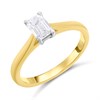 18ct Yellow Gold Diamond Solitaire Engagement Ring - 79pts - E/I1 - H07997
