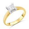 18ct Yellow Gold Diamond Solitaire Engagement Ring - 81pts - G/I1 - H08339