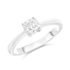 18ct White Gold Diamond Solitaire Engagement Ring - 80pts - H/I2 - H0856