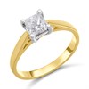 18ct Yellow Gold Diamond Solitaire Engagement Ring - 94pts - M/VS2 - H09147