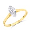 18ct Yellow Gold Diamond Solitaire Engagement Ring - 96pts - I/I1 - H0993