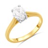 18ct Yellow Gold Diamond Solitaire Engagement Ring - 1ct - I/I1 - H101851