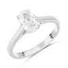 Platinum Diamond Solitaire Engagement Ring - 1.01ct - I/SI1 - H101857