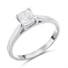 Platinum Diamond Solitaire Engagement Ring - 1.01ct - I/SI2 - H101869