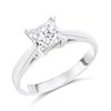 18ct White Gold Diamond Solitaire Engagement Ring - 1.07ct - J/I2 - H10448