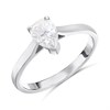 Platinum Diamond Solitaire Engagement Ring - 1.02ct - J/I1 - H10601