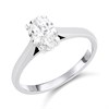 18ct White Gold Diamond Solitaire Engagement Ring - 1.06ct - J/I1 - H10937