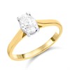 18ct Yellow Gold Diamond Solitaire Engagement Ring - 1ct - K/I2 - H10939