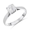 18ct White Gold Diamond Solitaire Engagement Ring - 1.19ct - I/I2 - H11133