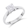 18ct White Gold Diamond Solitaire Engagement Ring - 1.11ct - H/I2 - H11145