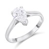 Platinum Diamond Solitaire Engagement Ring - 1.15ct - L/I1 - H11186