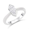 18ct White Gold Diamond Solitaire Engagement Ring - 1.14ct - I/I2 - H1127