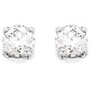 18ct White Gold Diamond Solitaire Earrings - 1.14ct/pair - F/I2-I3 - H1151