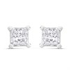 18ct White Gold Diamond Solitaire Earrings - 1.1ct/pair - K/I1 - H1167