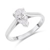 Platinum Diamond Solitaire Engagement Ring - 1.15ct - L/SI1 - H1174
