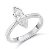 Platinum Diamond Solitaire Engagement Ring - 1.16ct - K/I1 - H1196