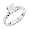 18ct White Gold Diamond Solitaire Engagement Ring - 1.23ct - I/I2 - H12139